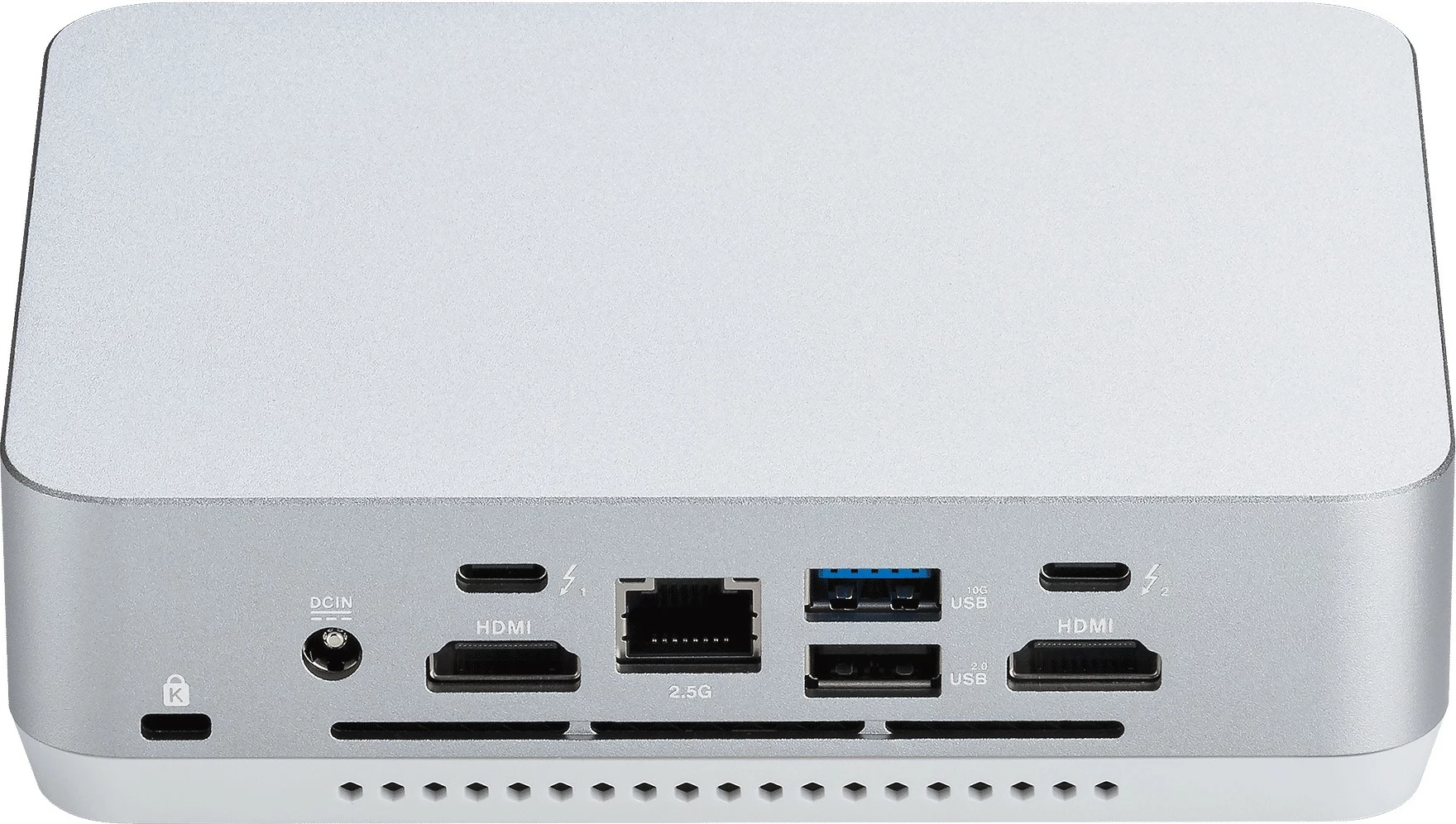 Kompakten mini PC ASUS NUC 14 Pro+ RNUC14RVSU500002I, DDR5-SDRAM, PCI Express, Wi‑Fi 6E, 120 W