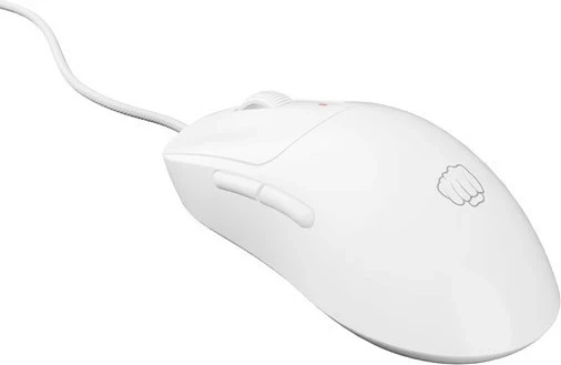 Ergonomski RGB miška Fury Tanto T4, bela