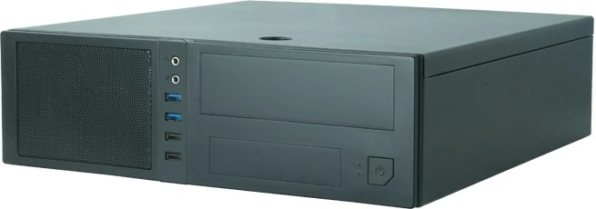 Kompaktno ohišje Chieftec CS-12B-300, Mini Tower, Mini-ITX, črno