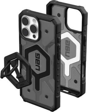 Prozoren ovitek z magnetnim obročem UAG Pathfinder Clear MagSafe za iPhone 16 Pro Max, črn