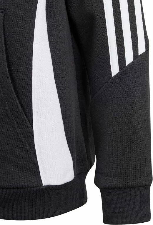 Duks za otroke adidas, črn