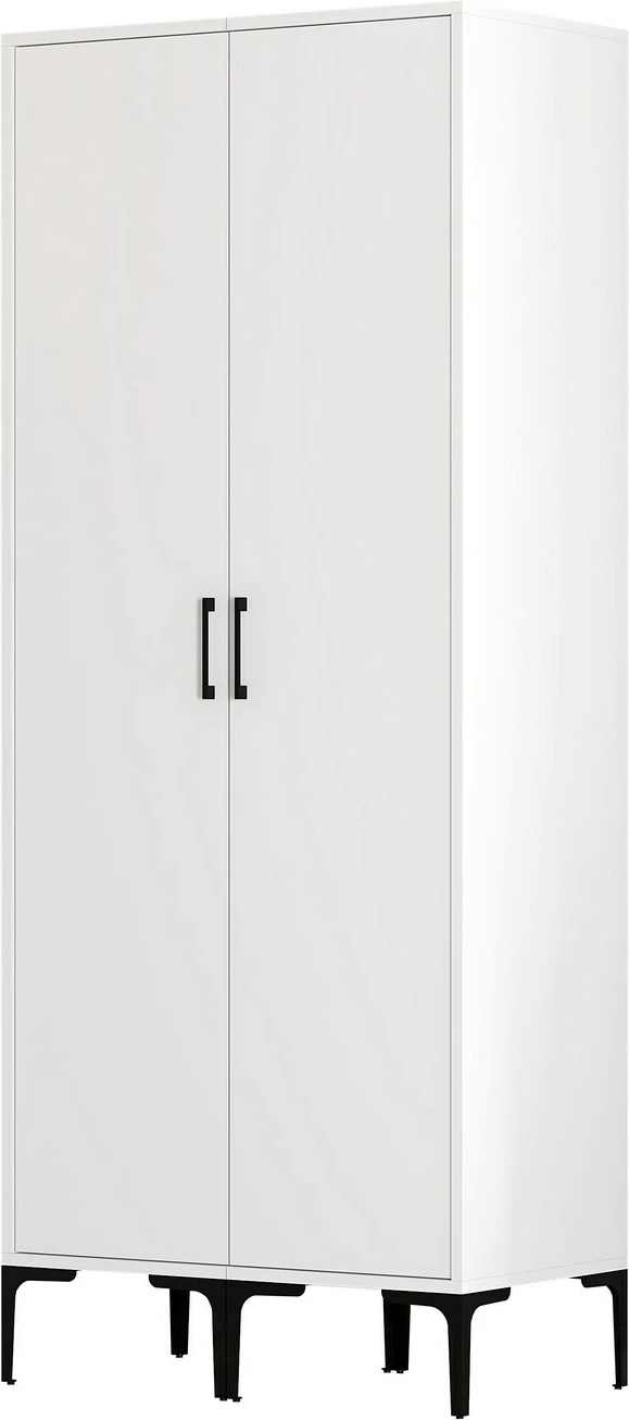 Elegantna omara za spalnico, bela, Skye Decor Kumsal SS