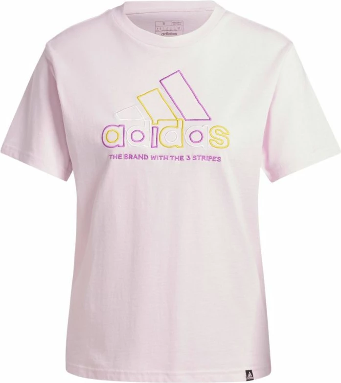 Majica adidas ženska, rožnata
