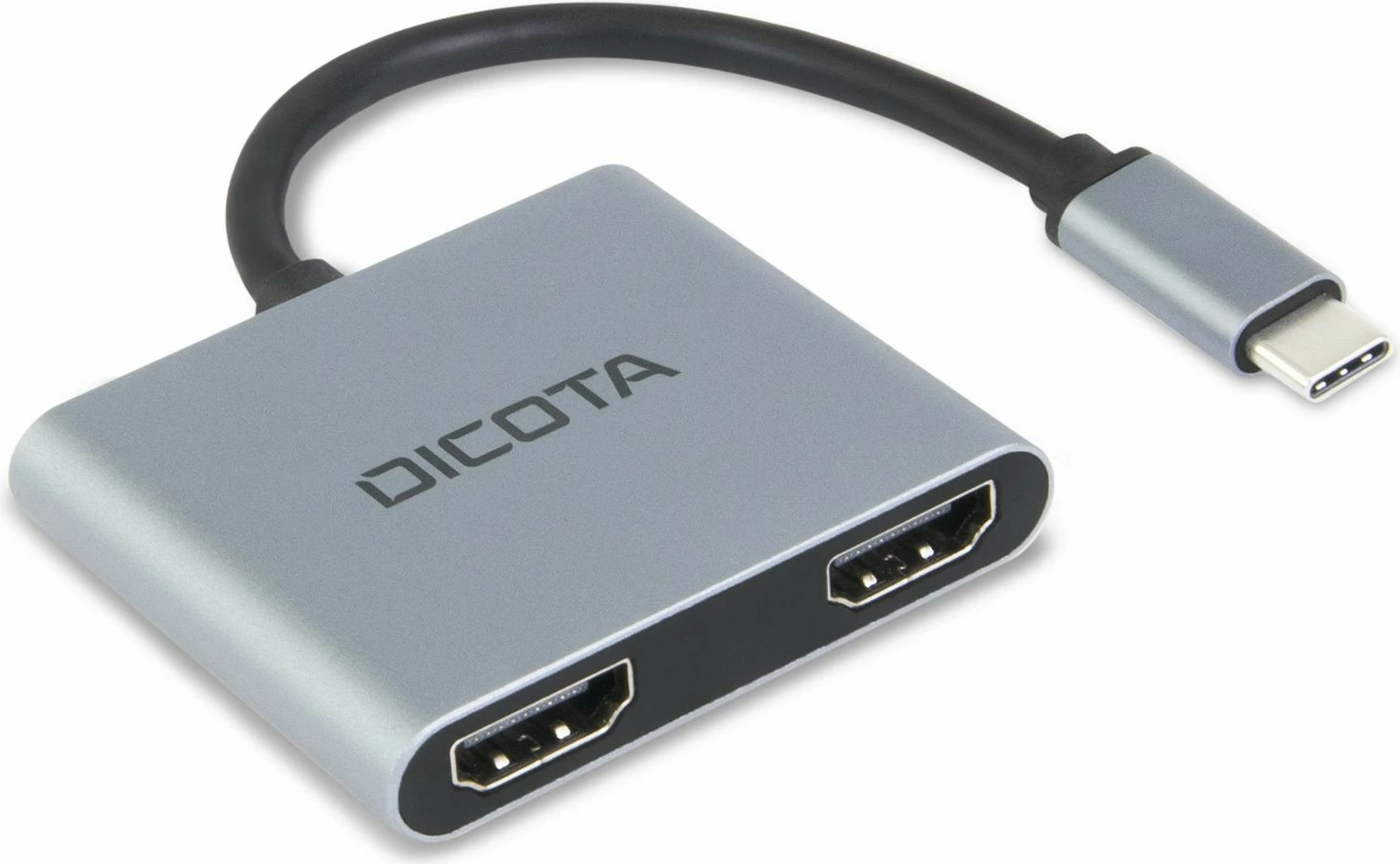 Docking postaja DICOTA D32063, USB Type-C, srebrna