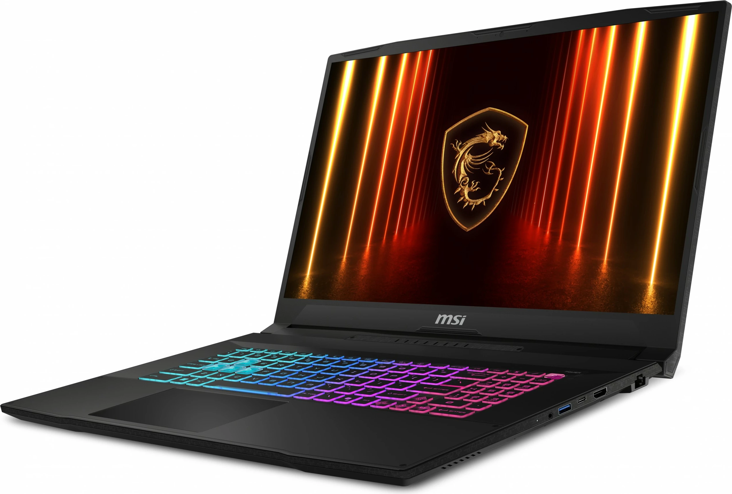 Prenosnik MSI Katana 17 HX B14WGK-065, Intel Core i7-14650HX, 16 GB RAM, 512 GB SSD, RTX 5070, 17-palčni, črn