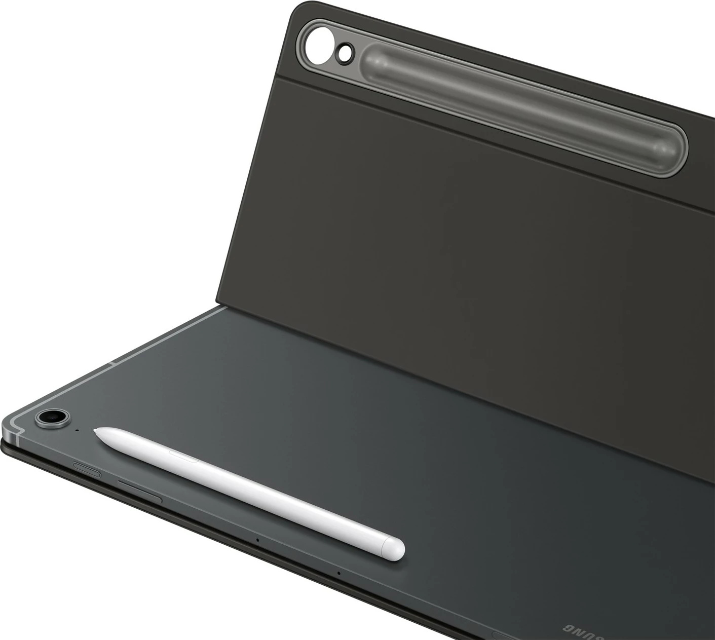 Tastatura QWERTZ za Galaxy Tab S10 FE+ Samsung EF-DX620, črna