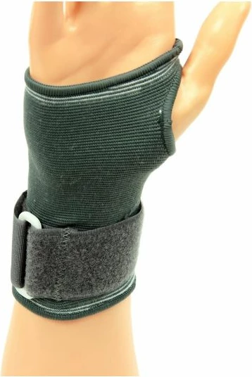 Manseta za zapestje Body Sculpture BNS 002, sive/srebrne, za moške in ženske