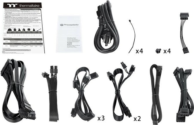 Napajalnik Thermaltake TTP-750AH3FSG-3, 750 W, 80 PLUS Gold, ATX 3.0, RGB