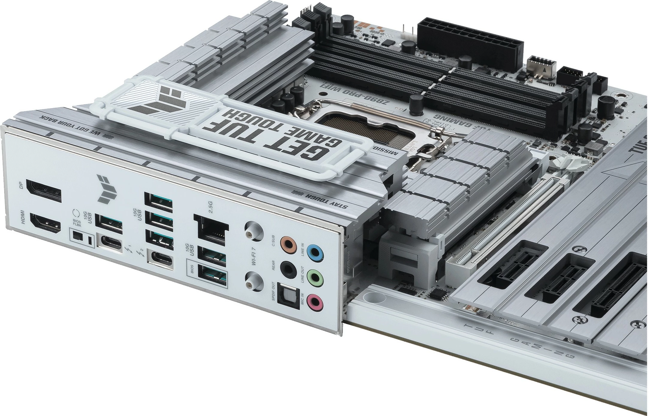 Matična plošča TUF GAMING Z890-PRO WIFI ASUS, Intel LGA 1851, DDR5, 192 GB