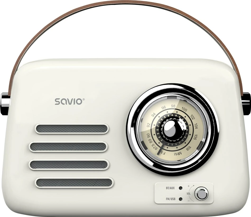 Prenosni radio SAVIO RS-02, Bluetooth 5.3, alarm, bel