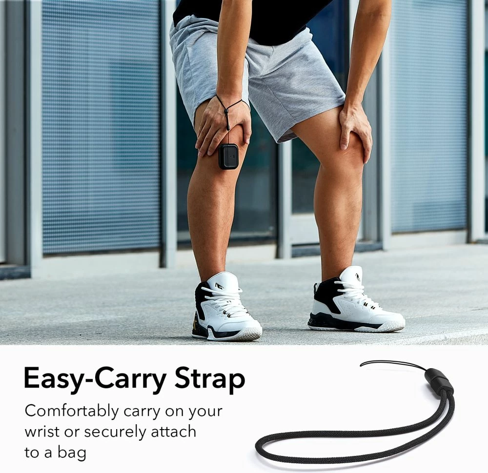 Ovitek z MagSafe za Apple AirPods Pro/Pro 2, ESR Orbit HaloLock, črn