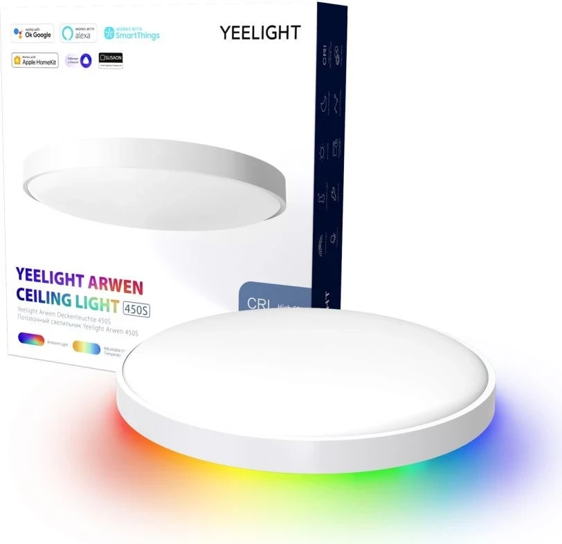 Stropna svetilka Arwen 450S LED, bela - Yeelight