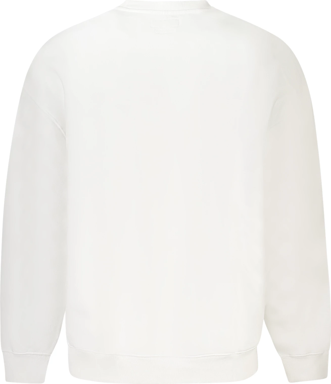 Duks oversized za moške GUESS JEANS, bel