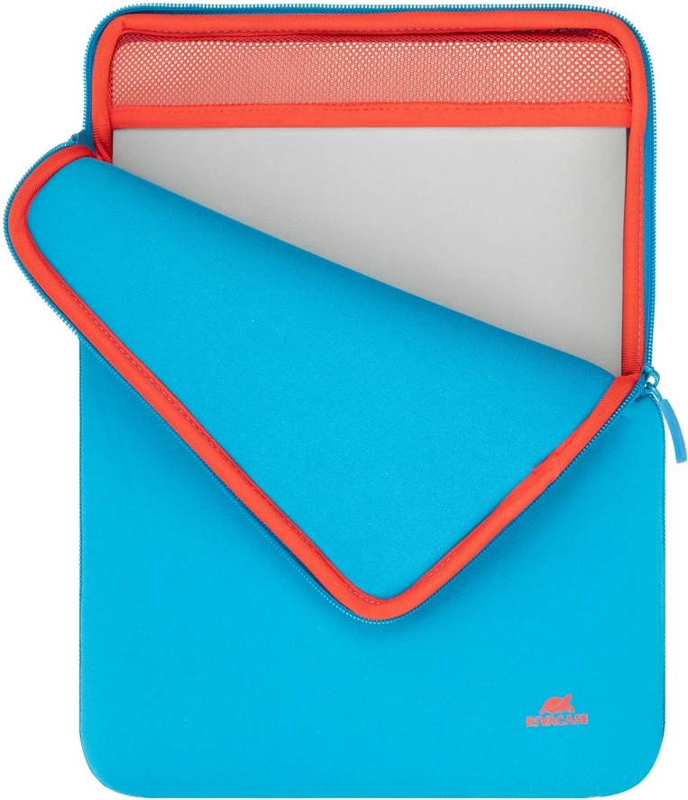 Ovitek za prenosnik Antishock RIVACASE NB Sleeve 5221, 13,3–15,6", moder