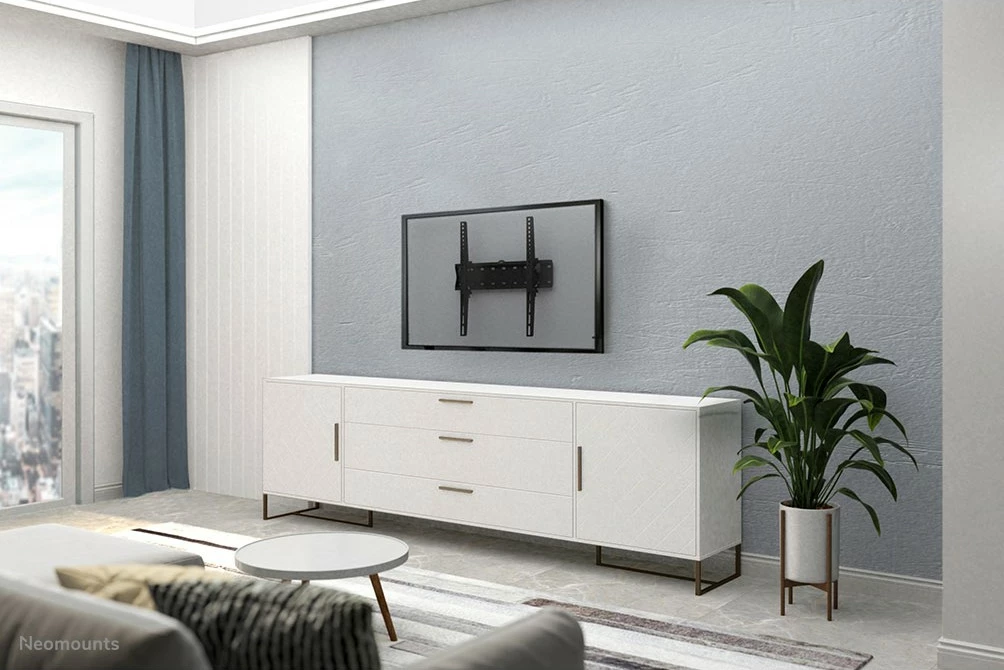 Stenski nosilec za TV Newstar FPMA-W350BLACK, 32–55 palcev, jeklo, črn