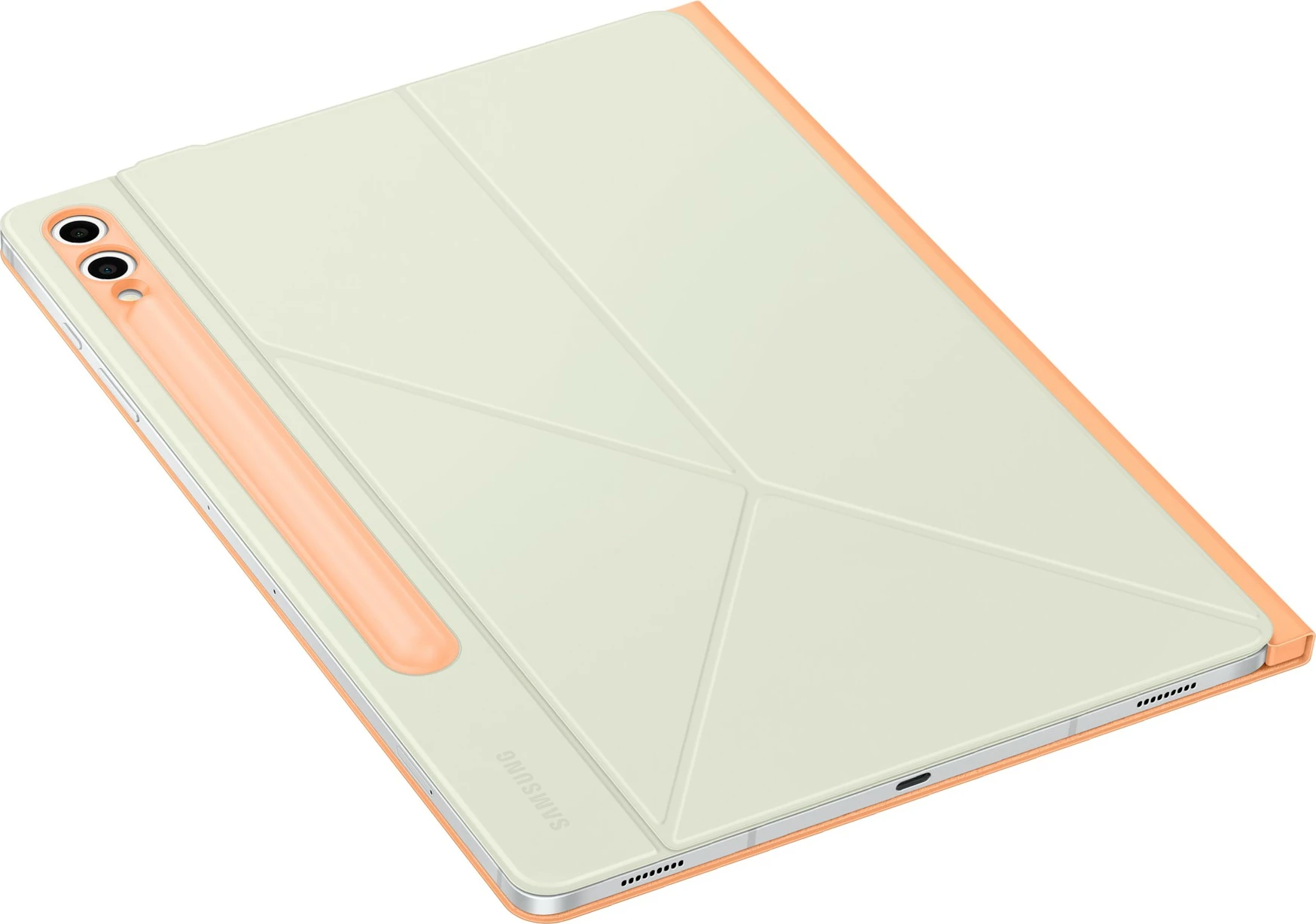 Folio ovitek za Samsung Galaxy Tab S10+, S9+, S9 FE+, oranžen