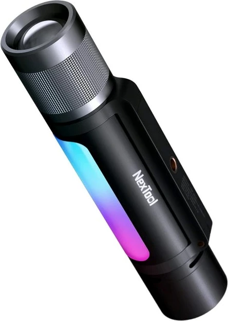 Večnamenski ročni svetilnik NexTool Thunder Music NE20161A, 2600 mAh, LED, črn