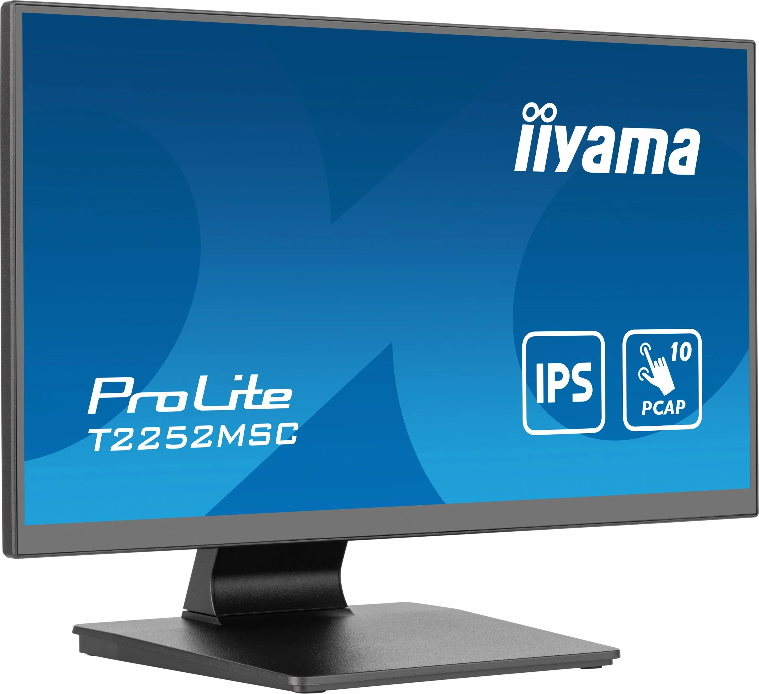 LCD monitor 21,5", Full HD, črn, iiyama ProLite T2252MSC-B2
