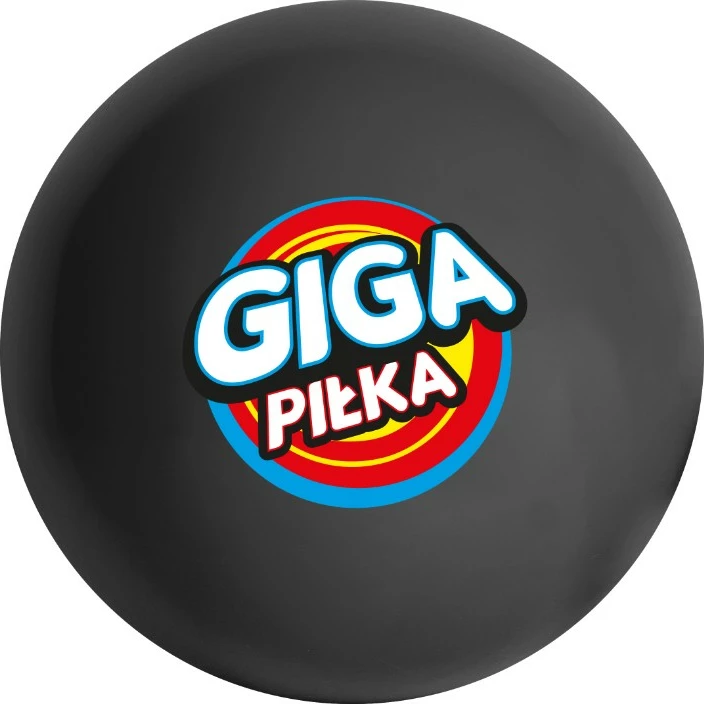 Giant žoga Giga Black Ball, Epee, plastika, 2,5 m, črna, komplet s tlačilko