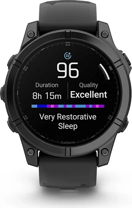 Napredna športna ura 47 mm, 16 GB, AMOLED, črna Garmin Fenix