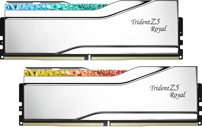 Visokozmogljiva DDR5 RAM memorija G.SKILL Trident Z5 Royal RGB 2x16GB 6000MHz CL28-36