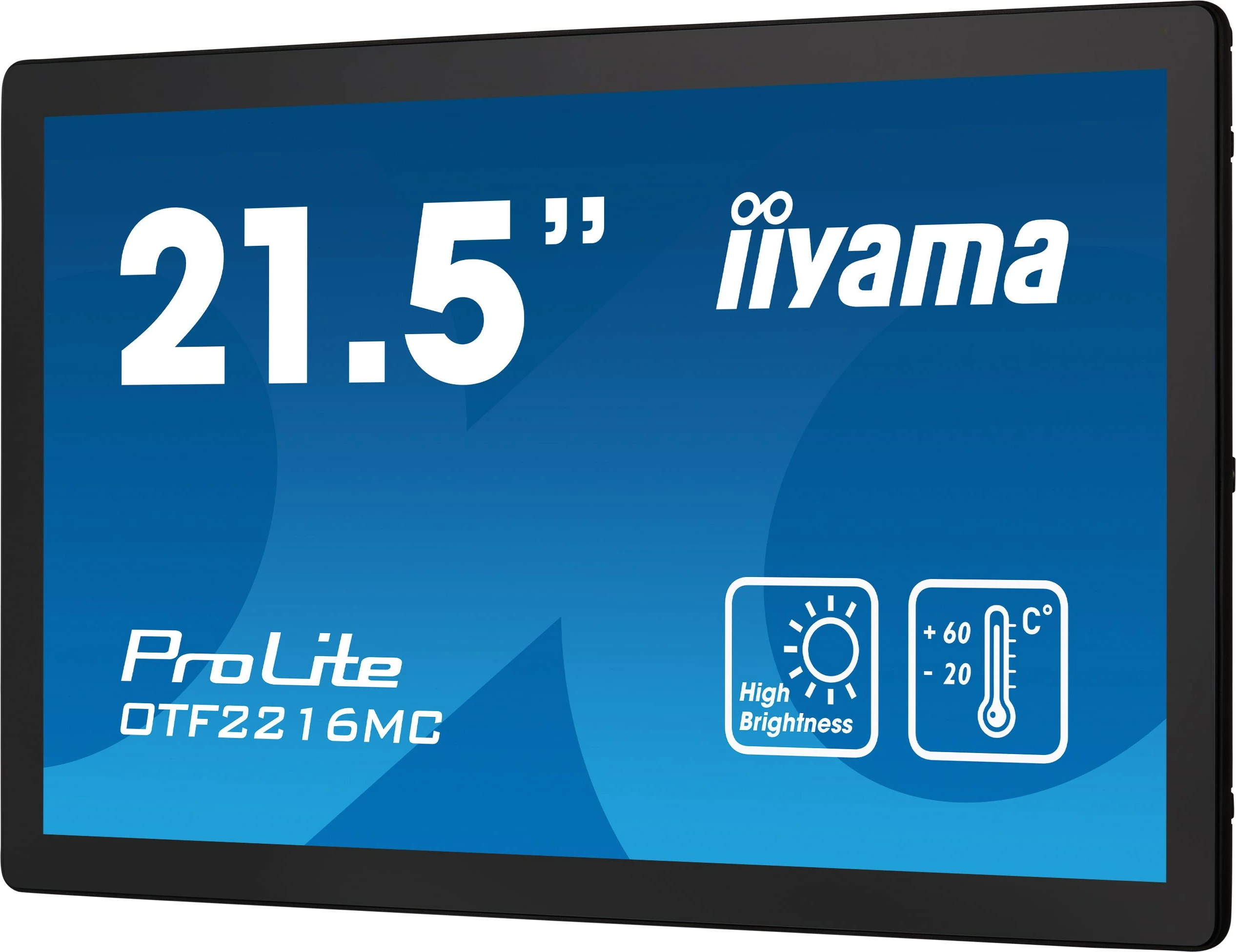 Zaslon na dotik 21,5" Full HD iiyama ProLite OTF2216MC-B1, črn