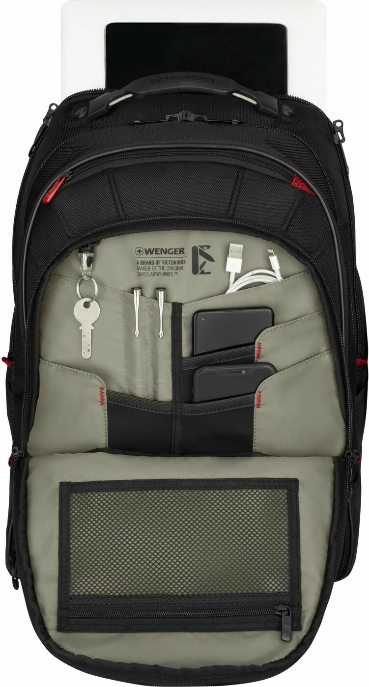 Nahrbtnik za prenosnik do 15,6 palca, Wenger Carbon Pro Business, črn