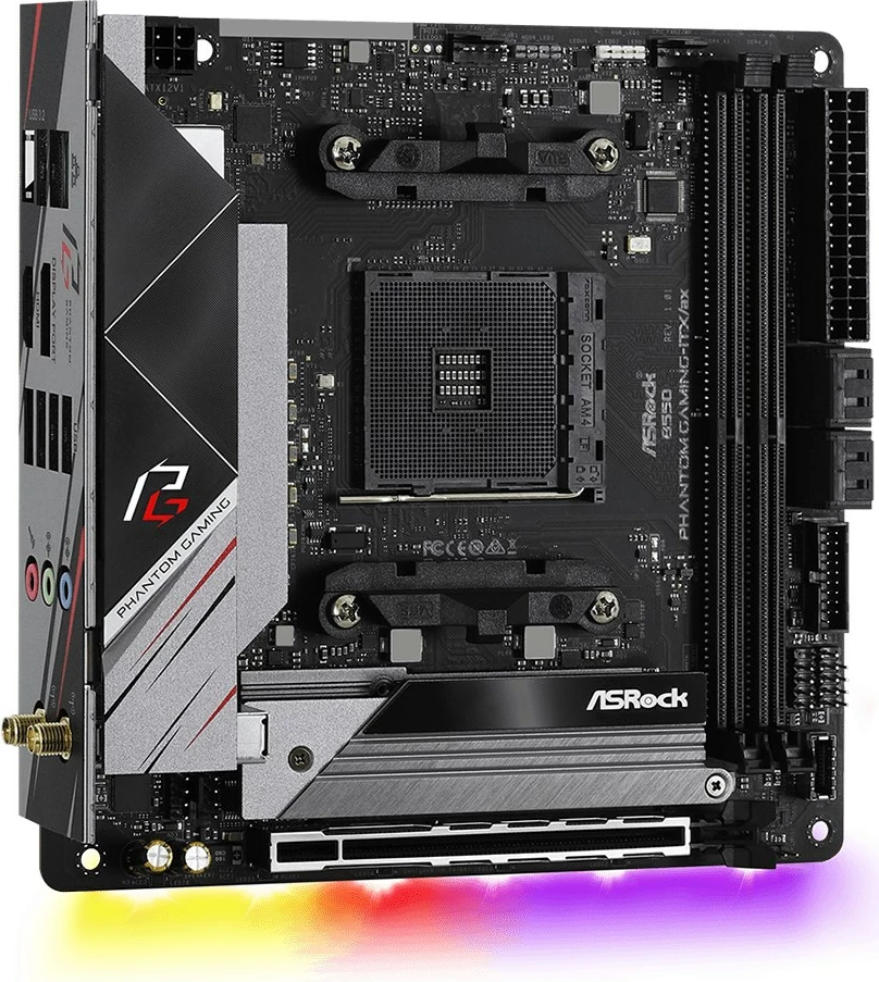 Mini ITX plošča Asrock B550 Phantom Gaming-ITX/AX, Socket AM4
