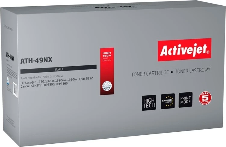 Zamenjalni toner Activejet ATH-49NX za tiskalnike HP, črn