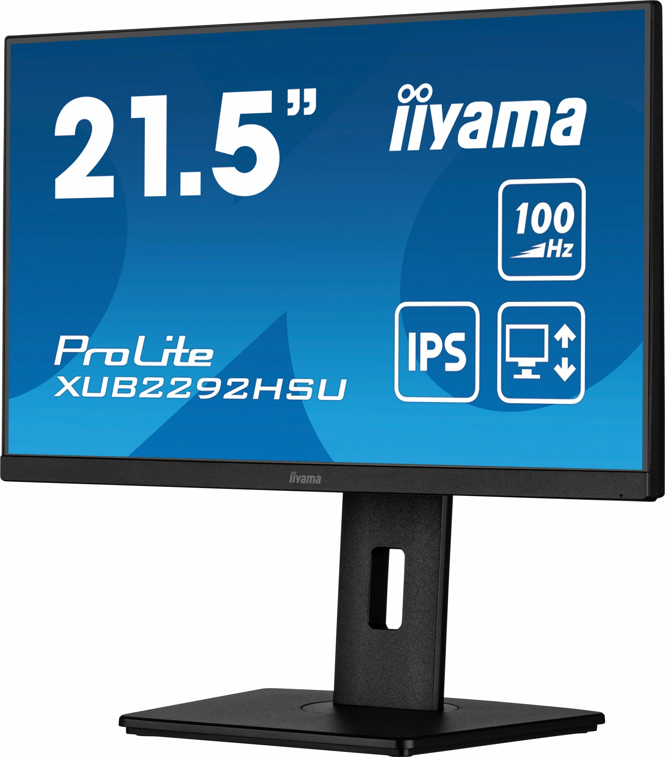 22" IPS monitor iiyama ProLite XUB2292HSU-B6, Full HD, LED, črn