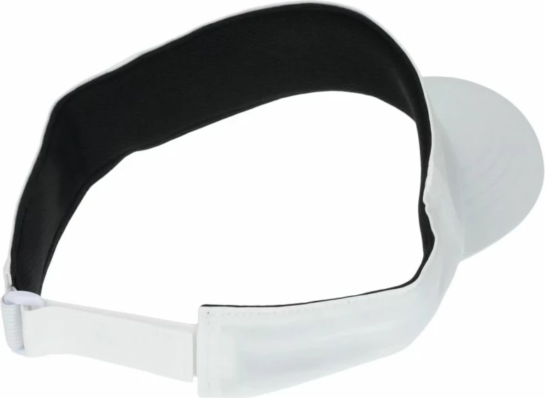 Visor kapa Asics, bela, za moške in otroke