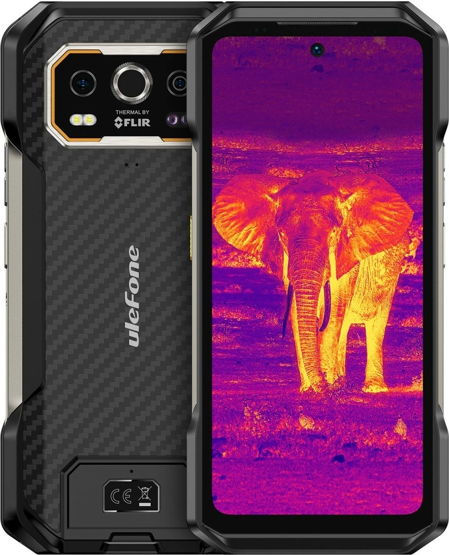 Pametni telefon 12/256 GB, črn Ulefone Armor 27T