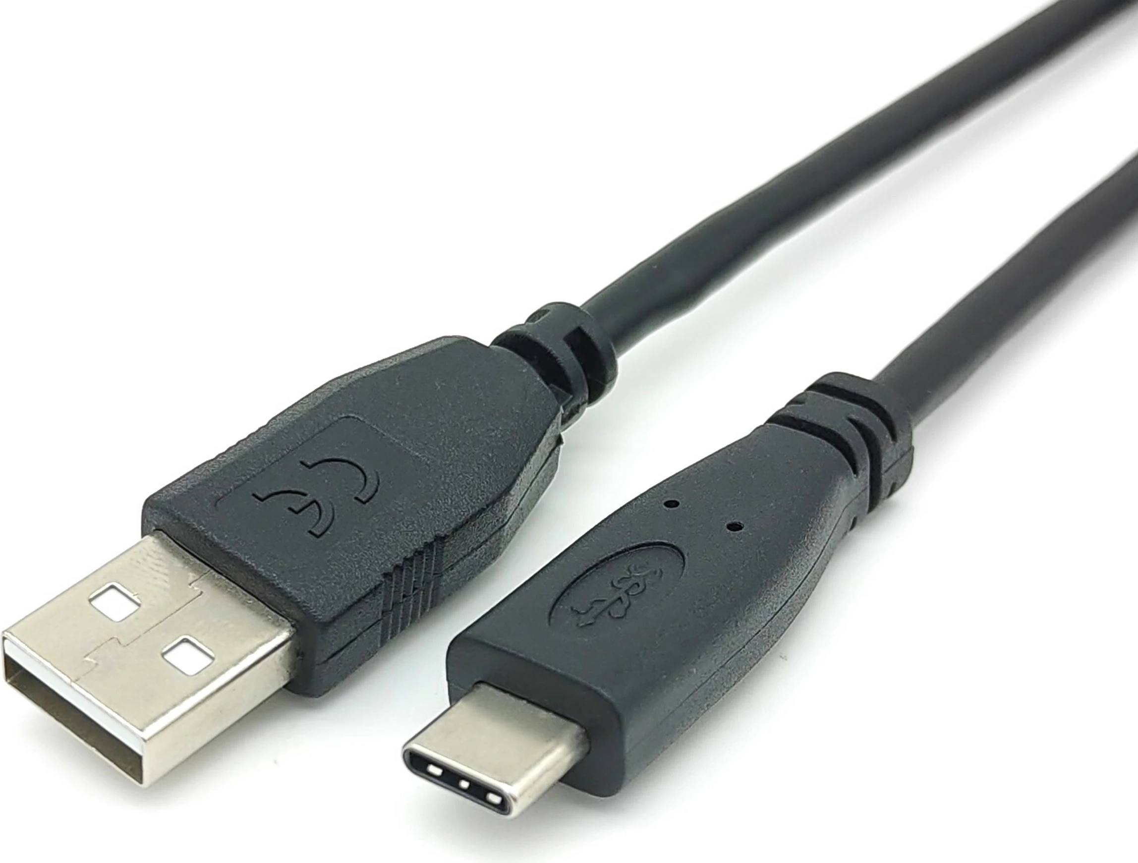 USB kabel Type-C na USB A, 3 m, črn - Equip