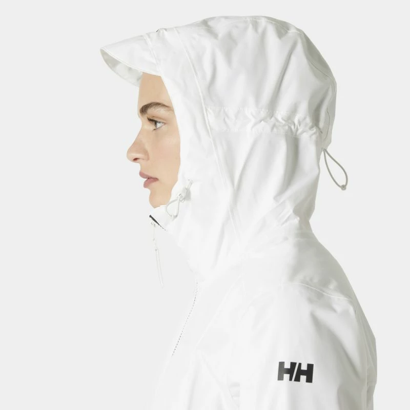 Dežni plašč za ženske Helly Hansen, bel