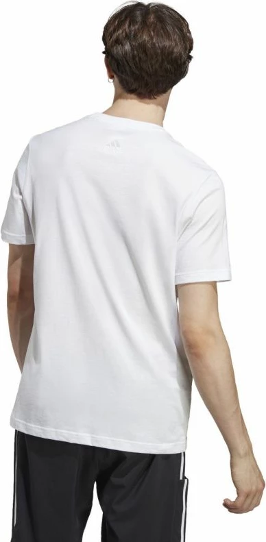 Majica za moške, adidas, bela
