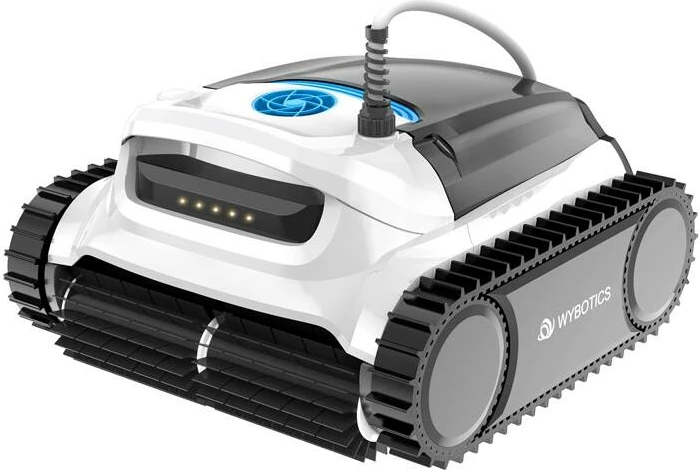 Robot za čiščenje bazena Wybot M1C s kablom, upravljanje prek aplikacije, bel/črn