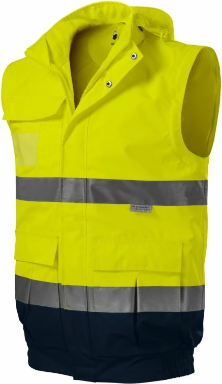 Reflektivna jakna 4 v 1 Rimeck HV Guard, moška, rumeno fluorescentna