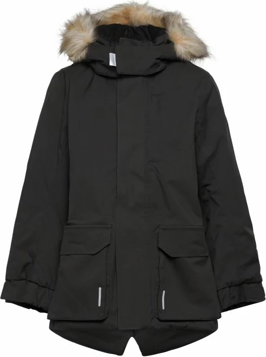 Zimska jakna za otroke Reima, črna