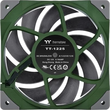 Ventilator za ohišje 120 mm, Racing Green Thermaltake TOUGHFAN 12