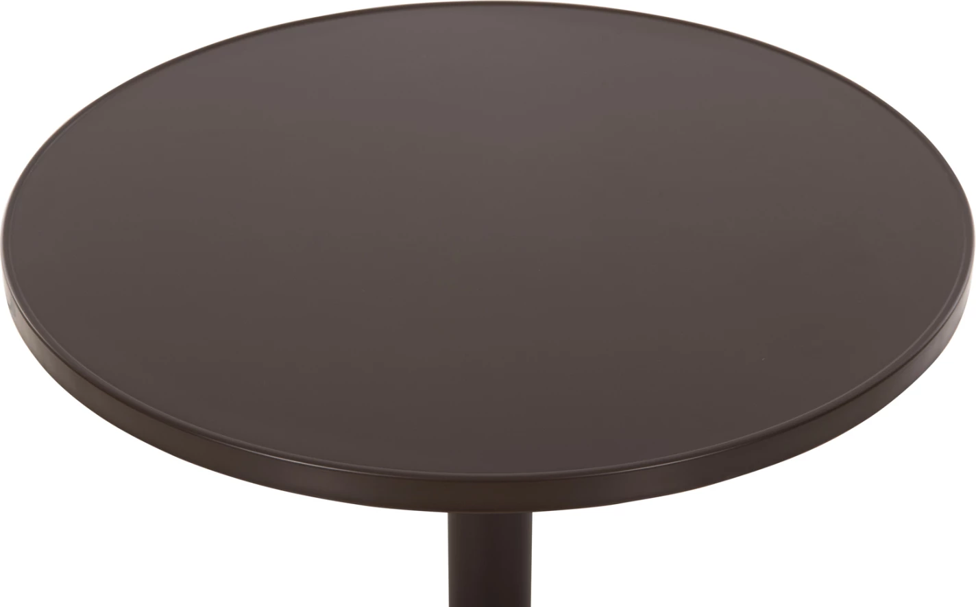 Zunanji okrogla miza GOSS FH5974.02 aluminijasta v rjavi barvi Φ60x70Hcm