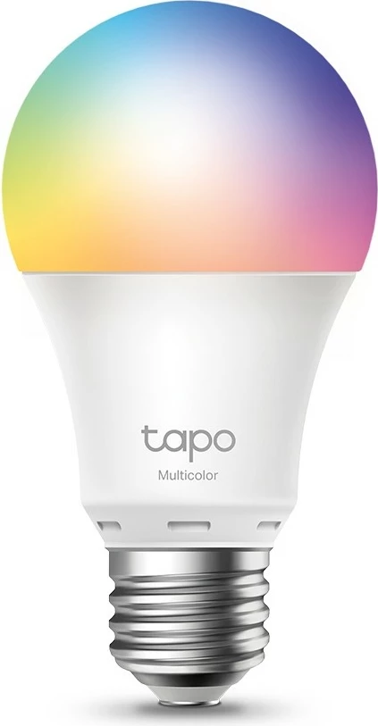 Pametna LED svetilka, TP-Link Tapo L530E, večbarvna, Wi‑Fi, E27, bela