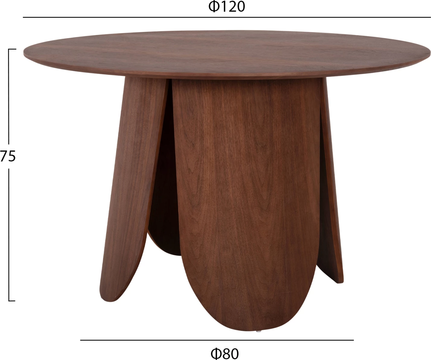 Jedilni set 5 kosov FH11964 miza DENTY in 4 stoli VELP