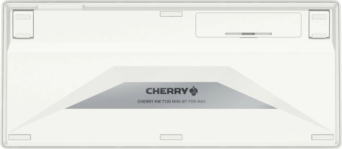 Kompaktna brezžična tipkovnica, Cherry KW 7100 MINI BT, 75%, Bluetooth, QWERTZ, bela