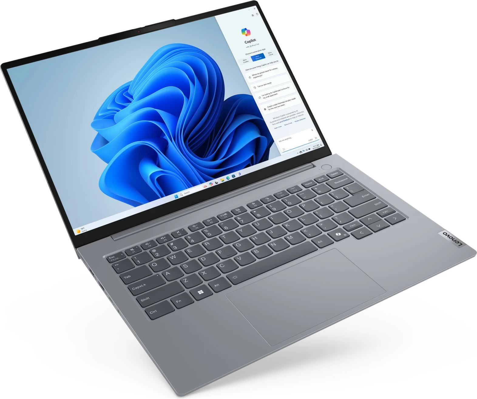 Prenosnik Lenovo ThinkBook 14 G7 IML, Intel Core Ultra 5, 16GB RAM, 512GB SSD, 14 inch, Arctic Grey