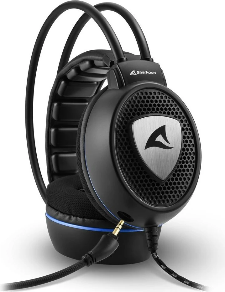 Gaming slušalke Sharkoon SKILLER SGH10, 20 - 20000 Hz, 253 g, črne