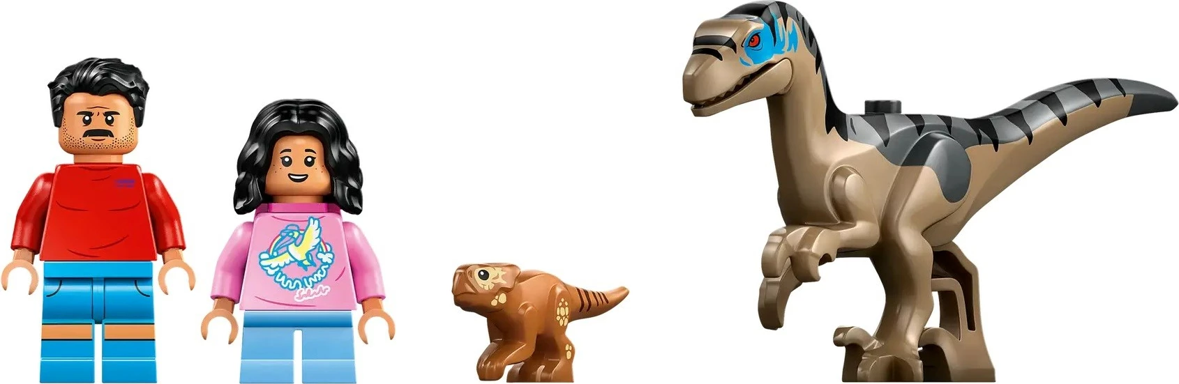 Set LEGO Jurassic World 76972 Raptor Off-Road Escape, 285 kosov