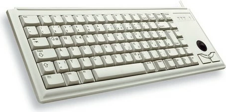Kompletna tastatura z vgrajenim trackballom Cherry G84-4400, full-size, USB, QWERTY, siva