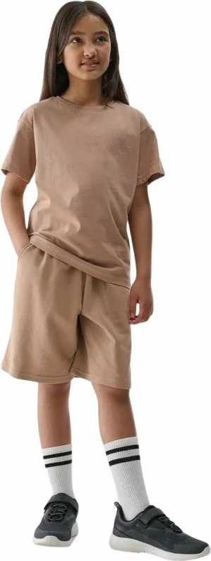 Majica za otroke 4F, bež