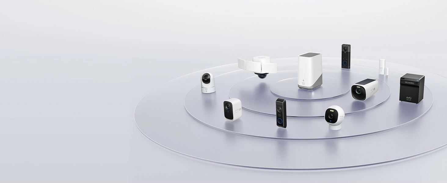 Varnostno središče Eufy HomeBase 3 Anker T80303D1, belo