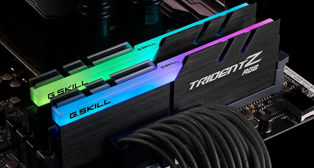 DDR4 RAM G.Skill Trident Z RGB, 64GB, 4000 MHz